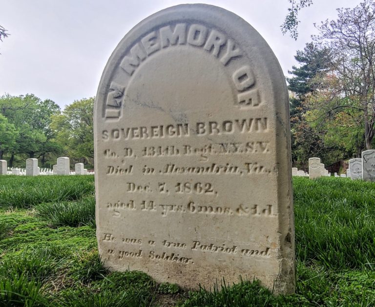 Alexandria, Virginia grave holds remarkably young soldiers remains